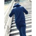 Men's Casual/Daily / Sports / Going out Active / Street chic Activewear Set,Solid Round Neck Micro-elastic Cotton / Polyester Long Sleeve