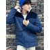  Men's Stand Collar Long Sleeve Thermal Overcoat