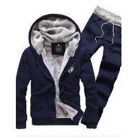 Men's Casual/Daily Simple Regular Hoodies,Solid Blue / White / Black / Gray Hooded Long Sleeve Cotton Winter Medium Micro-elastic