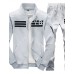 Men's fashion leisure fleece long-sleeved sport suit coat two-piece tide new autumn and winter JC-D05