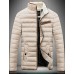 Men's Regular Padded Coat,Spandex Solid Long Sleeve