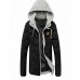 Men's Regular Padded Coat,Cotton Solid Long Sleeve