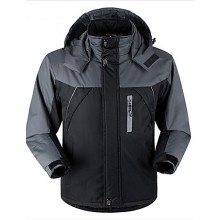 Men's Regular Padded Coat,Cotton Solid Long Sleeve