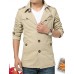 Men's new winter men jackets windbreaker pure color coat blazer HXTX-5793