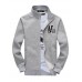 Hot Sale Two-Piece Men's Long Sleeve Set,Cotton / Polyester Solid Casual Sport Outerwear Coat