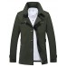 Men's new winter men jackets windbreaker pure color coat blazer HXTX-5793