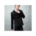 Men's Casual/Daily Simple Trench Coat,Solid Shirt Collar Long Sleeve Fall / Winter Beige / Black Cotton Medium