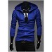 Men's Casual/Daily / Sports Active Regular Hoodies,Solid Blue / Red / White / Black / Gray / Orange / Yellow / Purple Hooded Long Sleeve